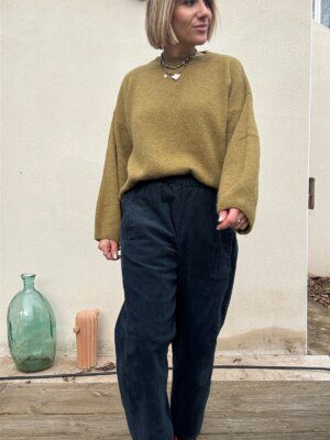 Pantalon Kyoto « velours grosses côtes »