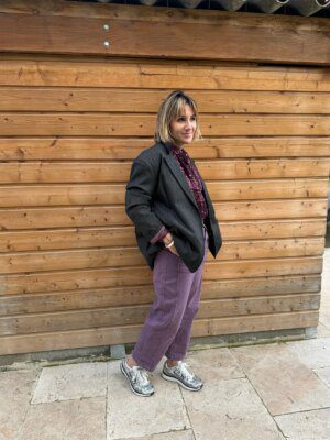 Pantalon Arlington « Mauve vintage »