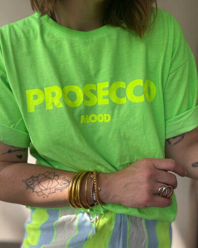 Teeshirt Prosecco Néon