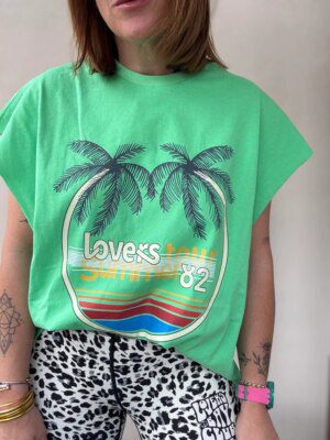 Débardeur oversize Green