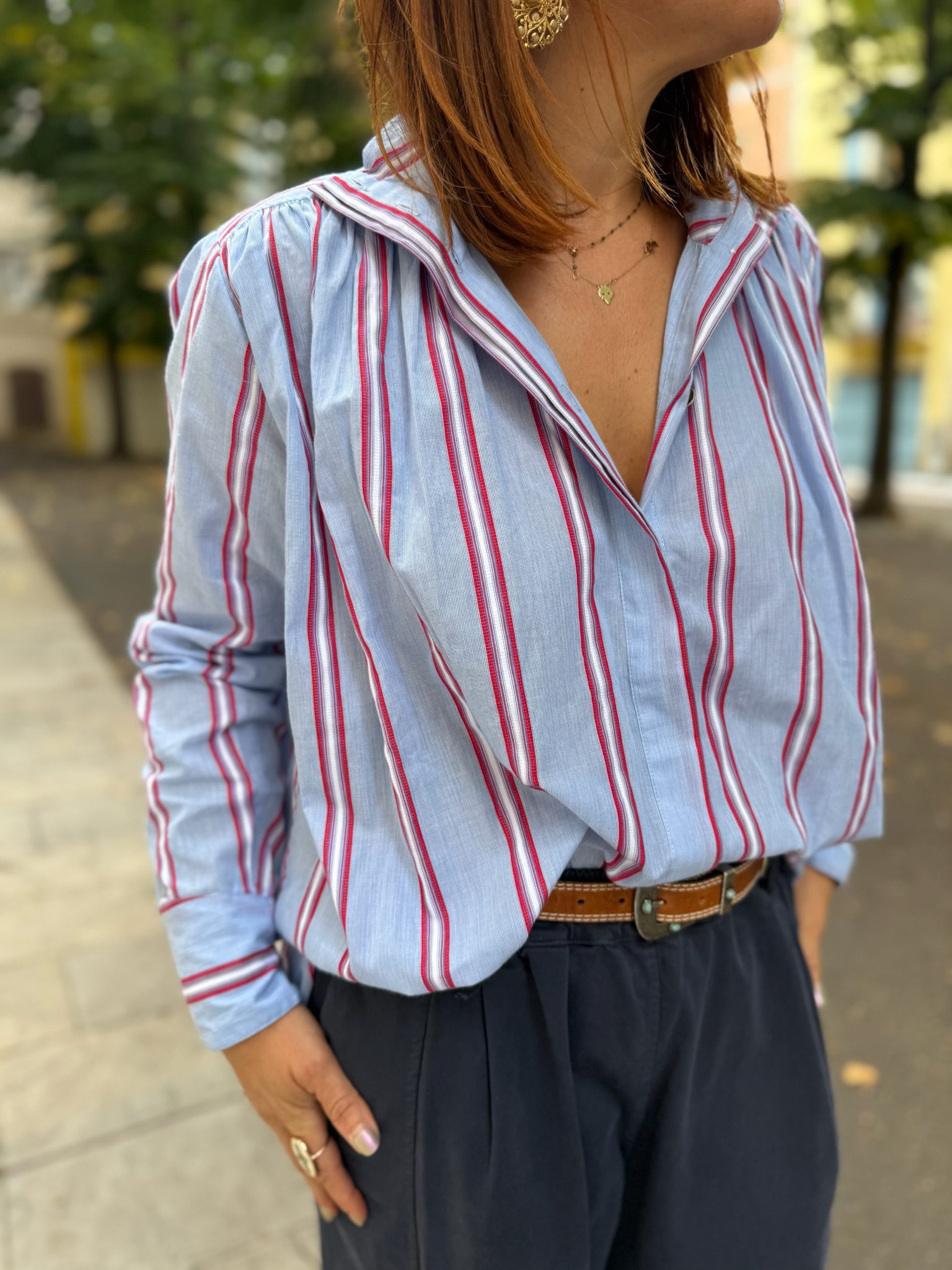 Chemise Brune