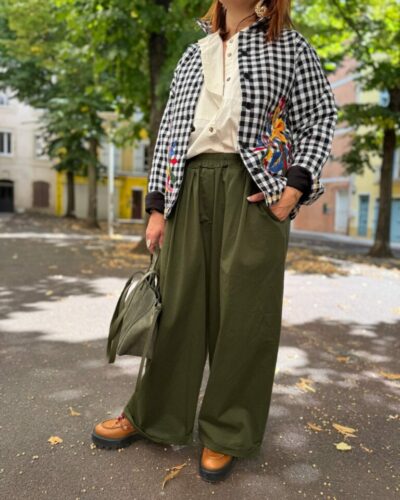 Pantalon Palazzo