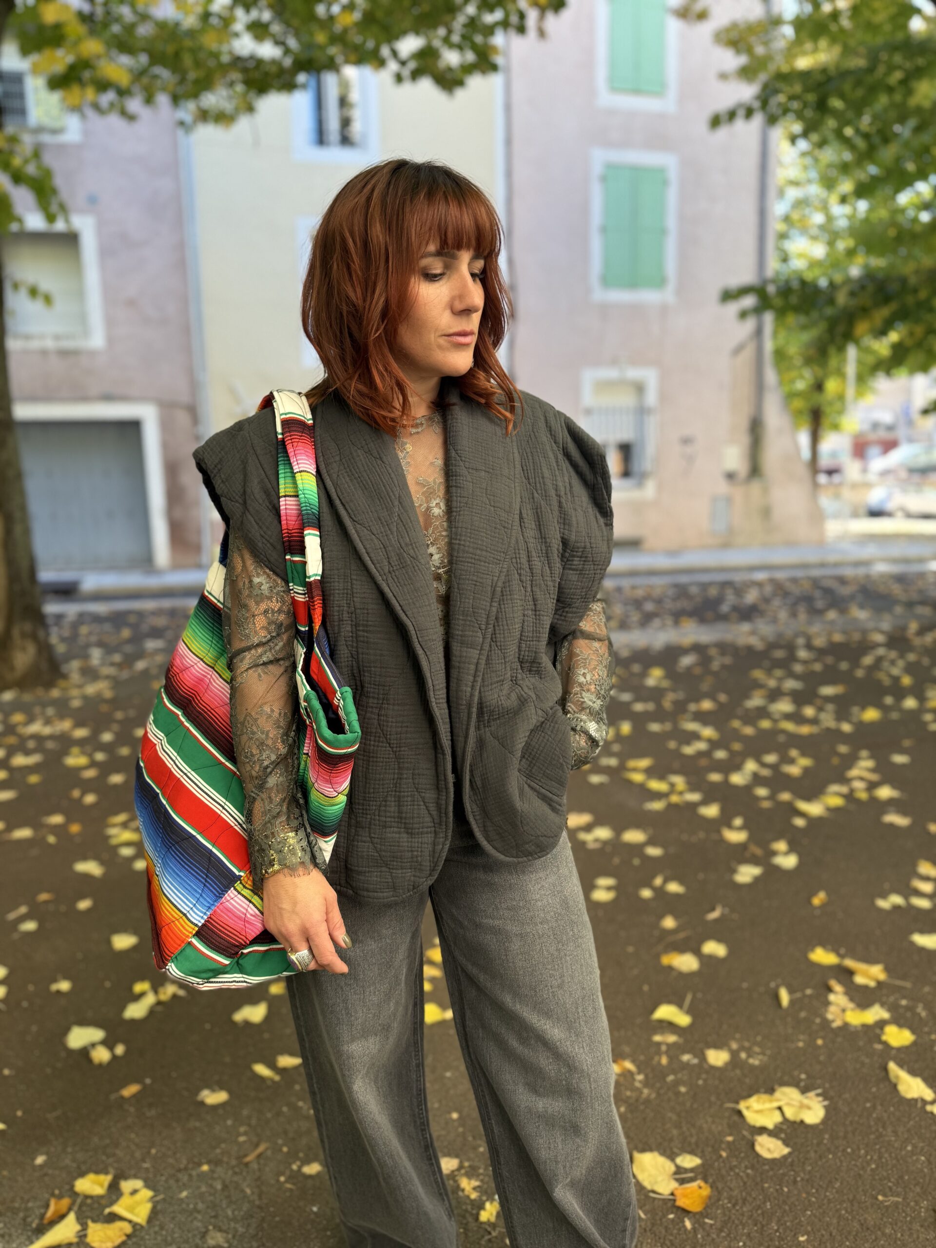 Sac Philadelphie imprimé couverture mexicaine – Image 2